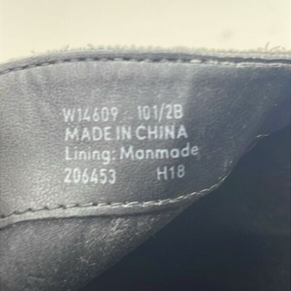 Cole Haan Gray Suede Booties, women’s size 10.5 B, 2” heel - Picture 11 of 12